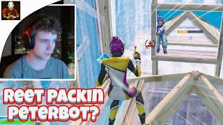 REET FRAN vs PETERBOT FAXUTY😳 [FORTNITE TOKEN/WAGER]
