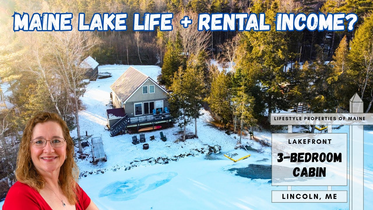 Lakefront Cottage on Center Pond | Maine Real Estate