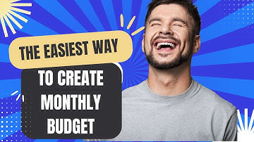 Master Your Money: The Easiest Way to Create a Monthly Budget!
