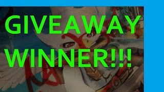 GIVEAWAY WINNER!!!