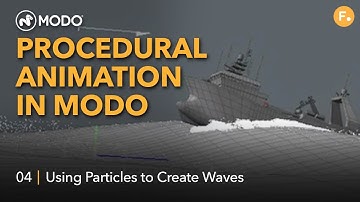 Procedural Animation in Modo | Using Particles for Realistic Waves