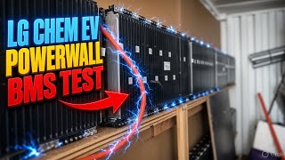 LG chem Ev Battery Power wall module 1 has a bms jk bms testing