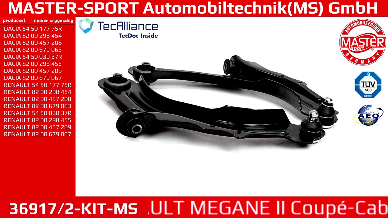 36917/2-KIT-MS | CONTROL ARM | Master-Sport-Automobiltechnik (MS) GmbH