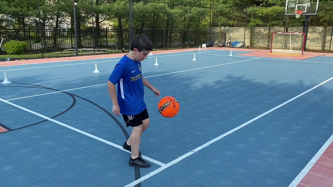 Hamilton Elite FC Ball Mastery two foot below the knee juggling YouTube