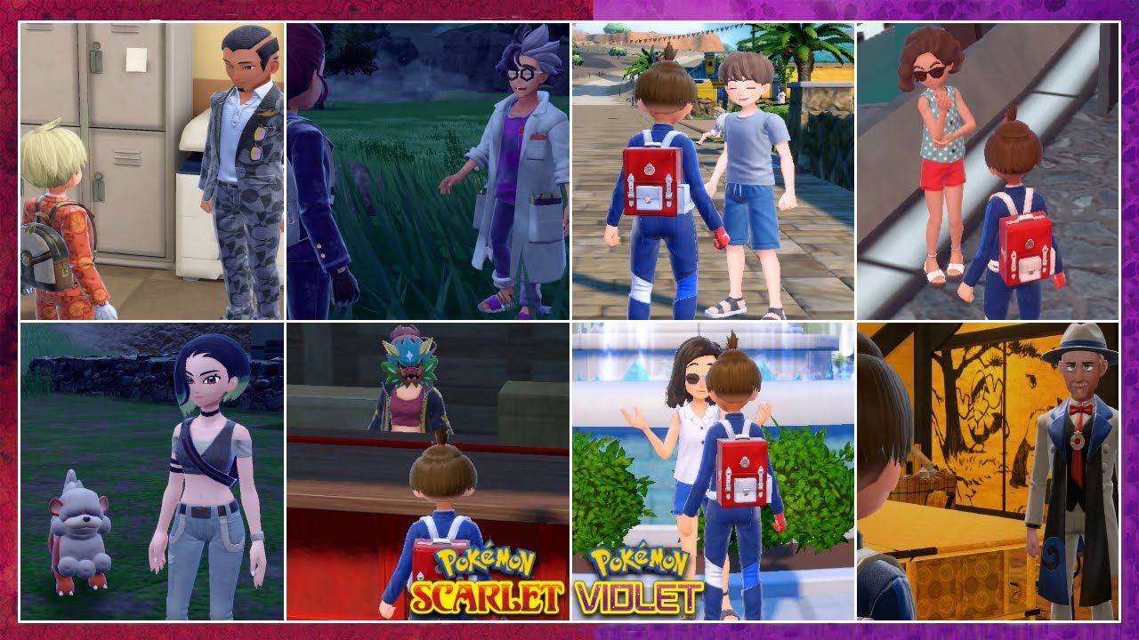 Pokemon Scarlet & Violet All In-Game Trade & Gift Locations