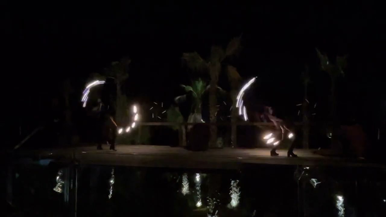Fire Show in Cabo San Lucas on my Birthday