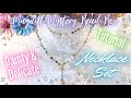 Dainty Layered Necklace Set Tutorial - Magical Mystery Bead Box - Jesse James Beads