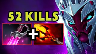 Global One Shot Spectre 52Kills Khanda   Dagon Builds No Mercy Dota 2