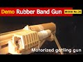 [No.26-1] 504 rounds! Motorized Rubber Band GATLING GUN /oggcraft.jp