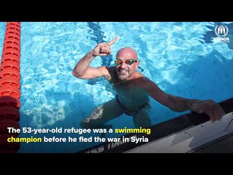 Mohamed Marie the Syrian Swimmer