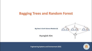 UVA CE6000 (Big Data in Earth Science Module): Bagging Trees and Random Forest