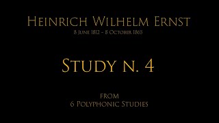 Heinrich Wilhelm ERNST: Study n. 4 - Shlomo Mintz, Violin