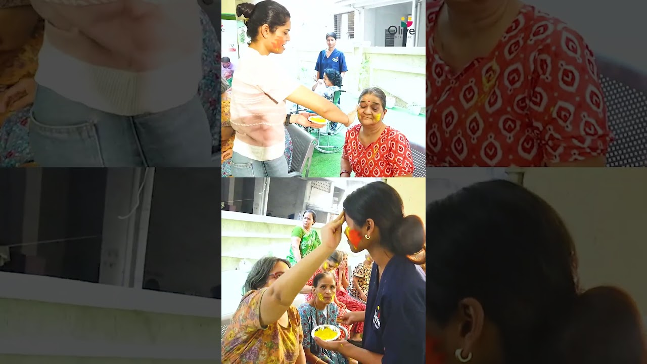 Colors of Joy, Care & Togetherness at Olive Elder Care!- Best Old Age Home Noida