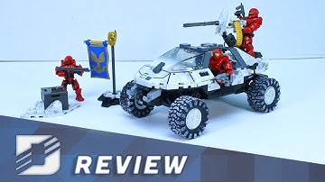 Mega Construx Halo 3 Arctic CTF Warthog Review