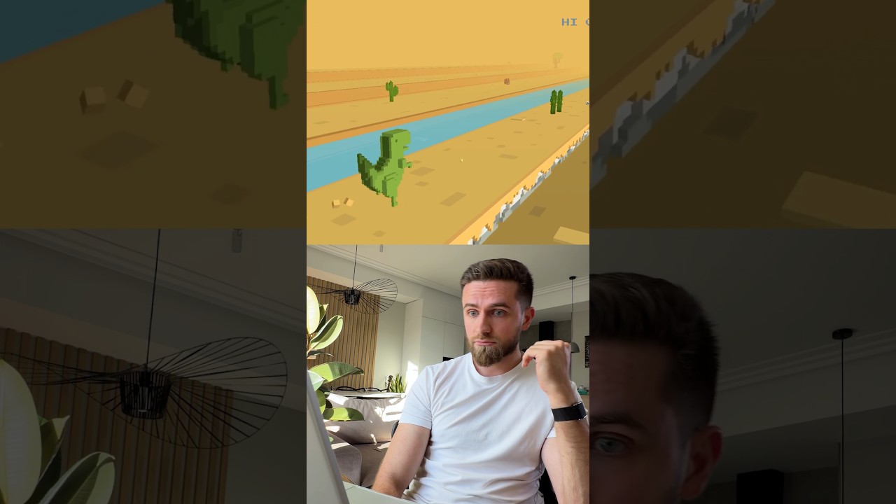 ChatGPT Coding Google T-Rex Game