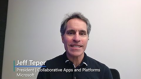 Jeff Teper invites you to the Microsoft 365 Conference (May 2-4, 2023)