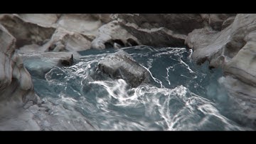 River simulation in houdini 18