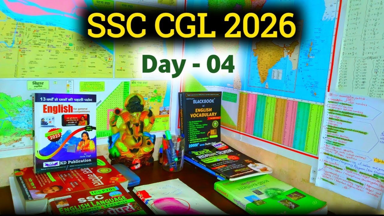 My Daily Routine for SSC CGL - 2026 (Plan Study Tips!) - YouTube
