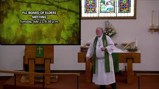God's Peace and Righteousness - Matthew 10:34-42 - June 28, 2026 - 8:30 AM