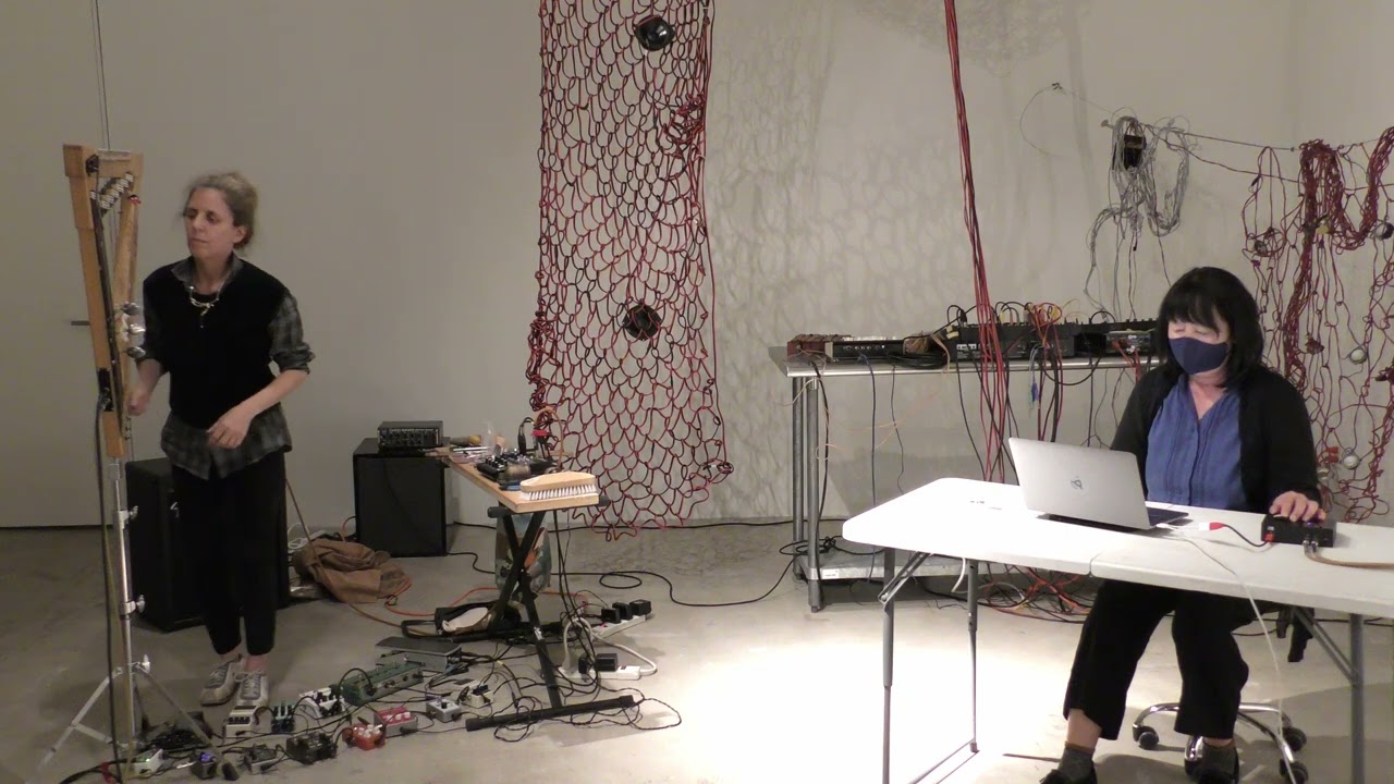 Zeena Parkins & Ikue Mori’s epic live set at Catalytic Sound Festival 2021!