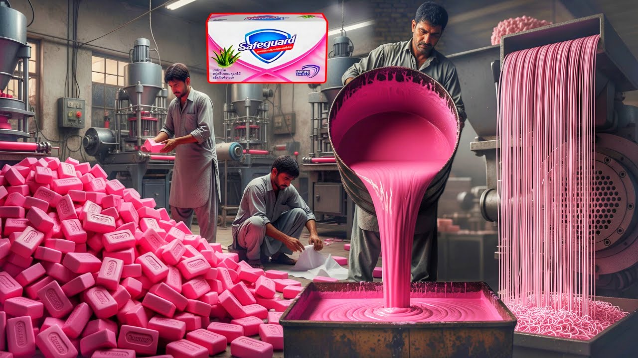 How Soap Is Made in Factory | Soap Manufacturing Process