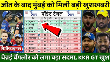 मुंबई के जीत के बाद IPL 2023 के Points Table में मचा बवाल, RCB CSK को लगा तगड़ा झटका, LSG GT बाहर