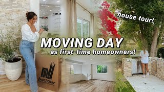MOVING DAY VLOG!  full house tour, unpacking, & first night in the new house | morgan yates