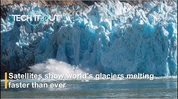 Satellites show world