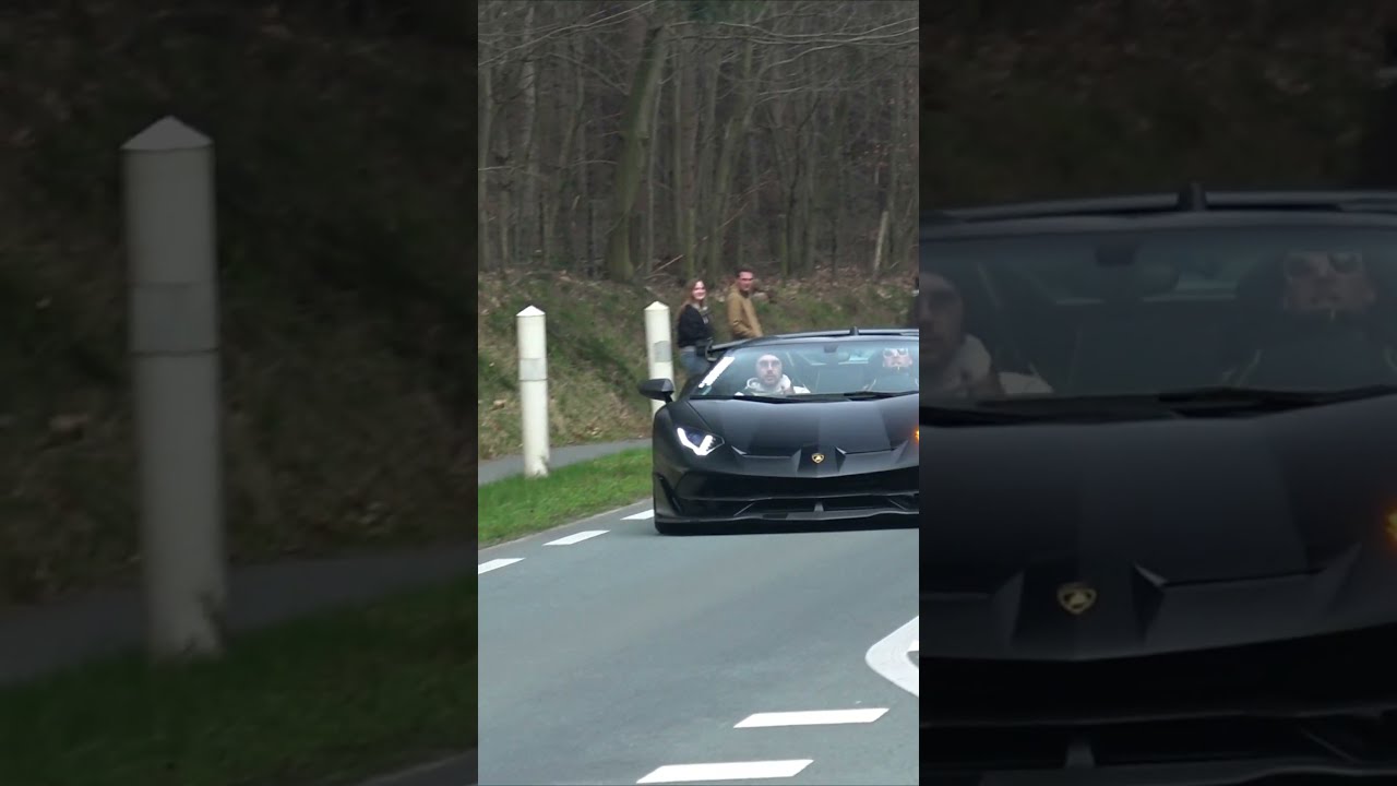 Aventador SVJ NOVITEC Full Trotthle Listen To Those Down Shifts Svj Flames Novitec