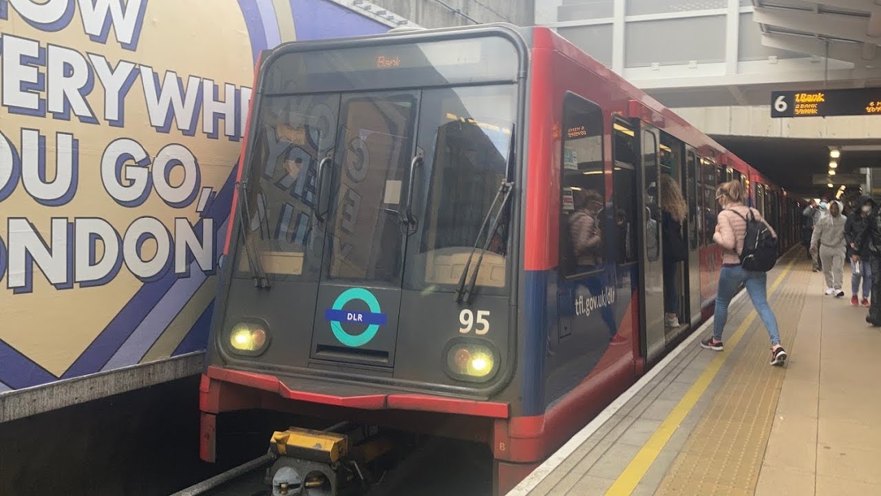 DLR full journey Bank to Lewisham 08/10/2021