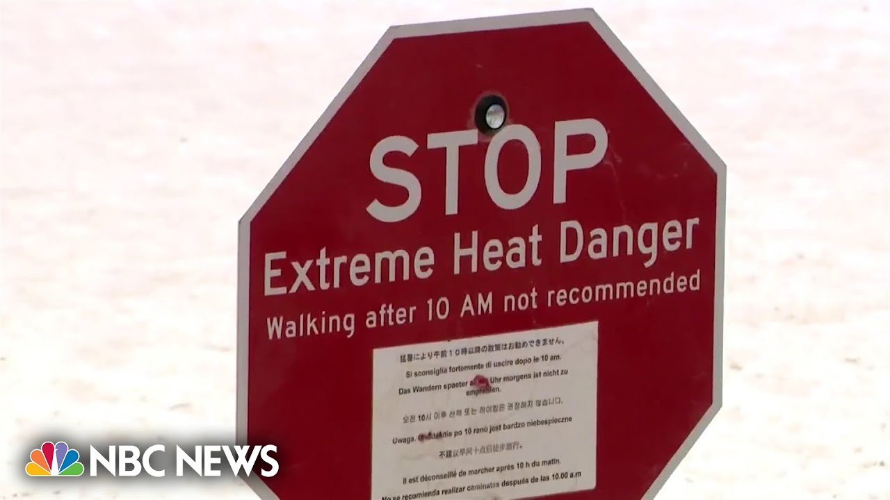 Heat wave scorching U.S. as Phoenix and Miami see temperature records