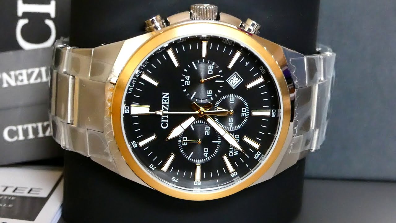 Citizen Chronograph AN8174-58E 39mm - YouTube