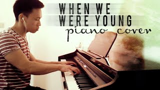 🎹 Adele - When We Were Young (piano cover by Ducci & lyrics)