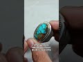 natural pirus Persia,blue fancy serat emas,ring monel doof #viral #youtubeshorts