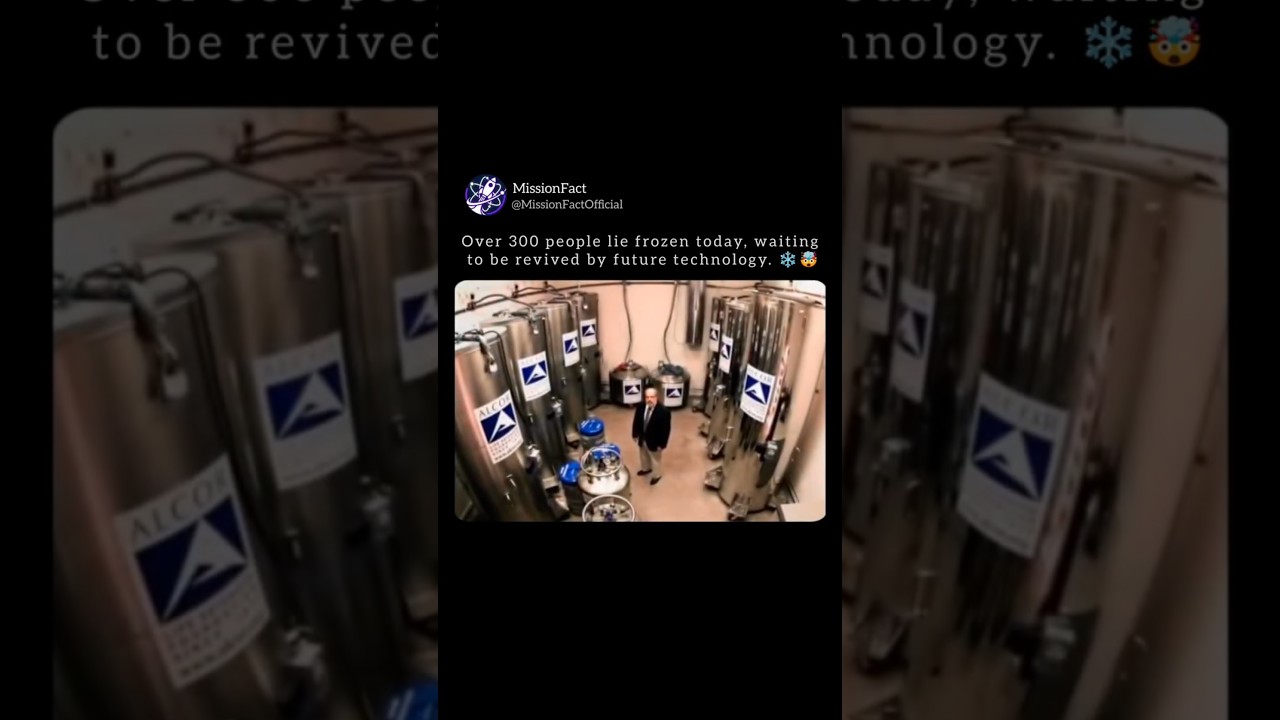 Humans Frozen in Time ❄️👀 