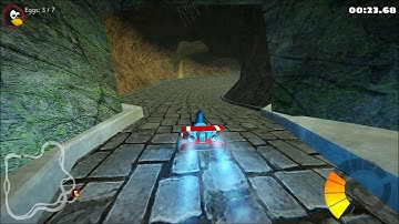 SuperTuxKart 1.0 - Cocoa Temple Egg Hunt 44.033