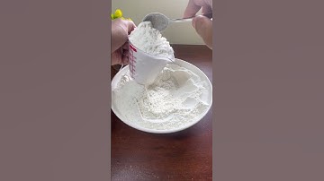 Easier way to measure flour without a scale!
