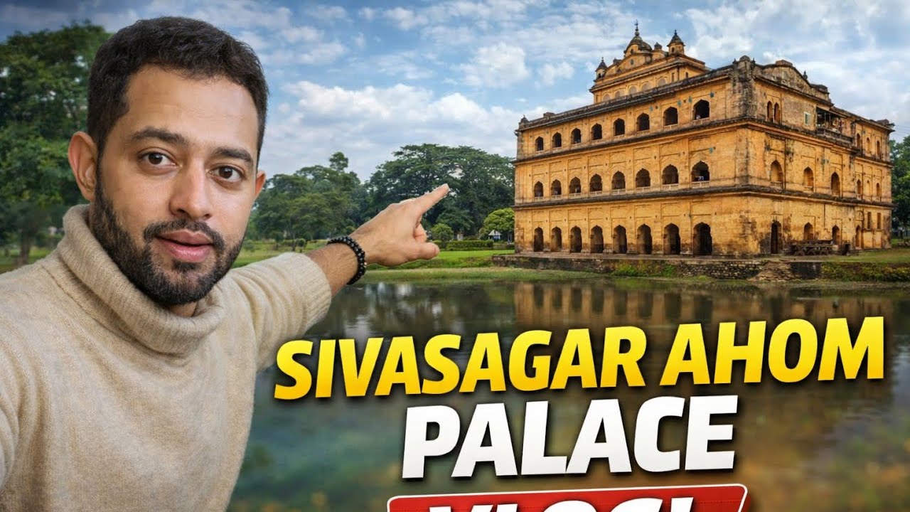 Shivsagar ahom palace vlog ! Ahom dynasty history ! Unbelievable ahom palace ! Unesco heritage site!