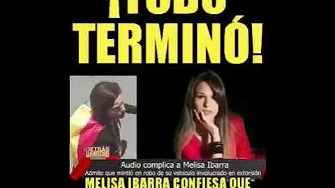 peruana melisa ibarra confiesa que es parte de una...