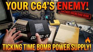 Your Vintage C64 is One Power Failure Away From Being Destroyed