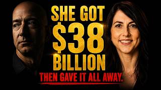 Jeff Bezos Was Worth $180 Billion. His Ex-Wife Got $38 Billion. Then She Gave It All Away #amazon