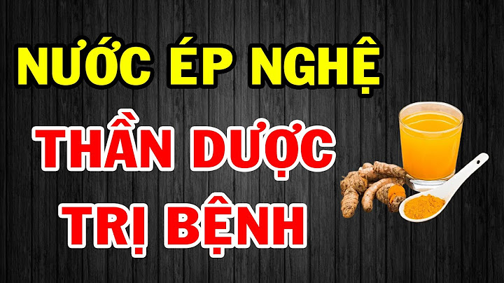 Uống nghệ tươi vào lúc nào tốt nhất