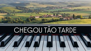 CHEGOU TÃO TARDE - Sara Correia (Piano Cover)