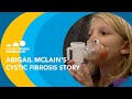 Cf foundation  abigail mclains cystic fibrosis story