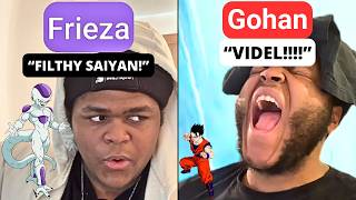 FRIEZA KILLS VIDEL IN FRONT OF GOHAN
