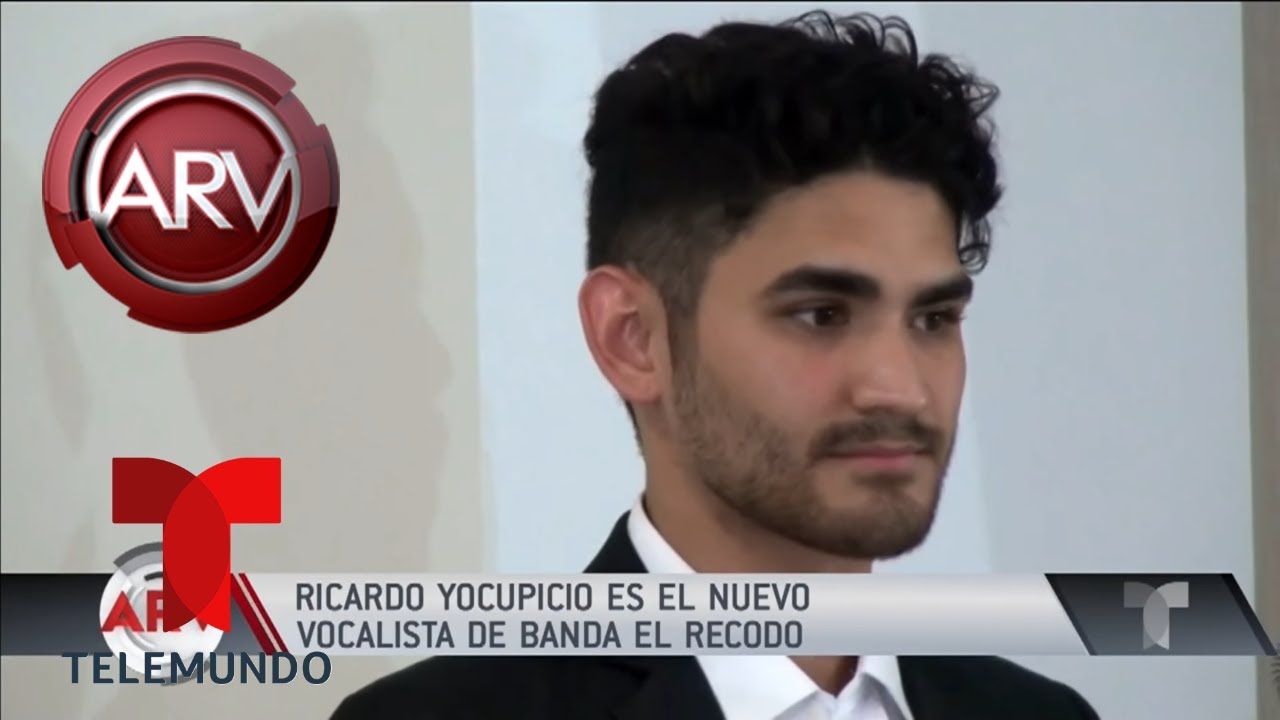 Ricardo Yocupicio, la nueva voz de Banda El Recodo | Al Rojo Vivo ...