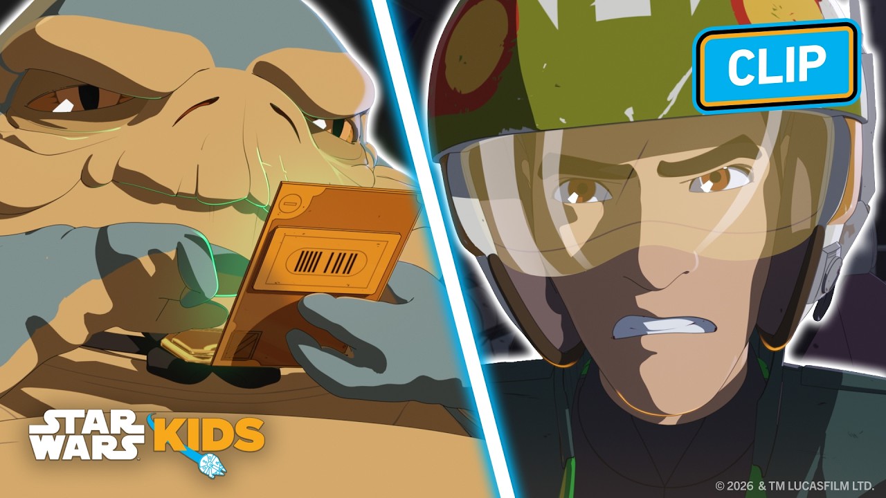 Kaz and Torra Relay Race 🚀🥇 | Star Wars Resistance | @StarWarsKids