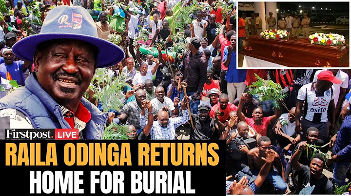 LIVE: Body of Ex-Kenyan PM Raila Odinga Arrives in Kenya for Burial | Raila Odinga Death