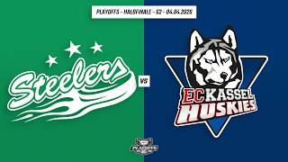 DEL2 Playoffs | Halbfinale | Spiel2 | Bietigheim Steelers vs. EC Kassel Huskies