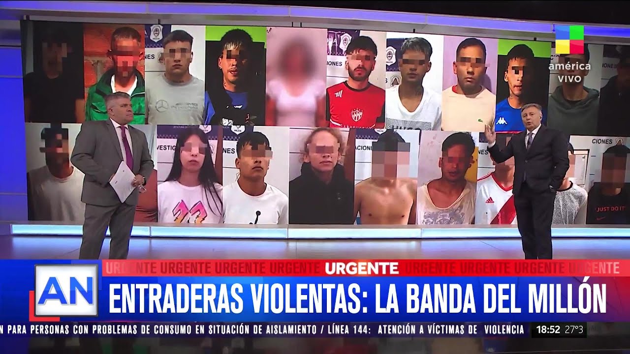 🔴 ENTRADERAS VIOLENTAS: La BANDA DEL MILLÓN El grupo de delincuentes que ATERRA a San Isidro